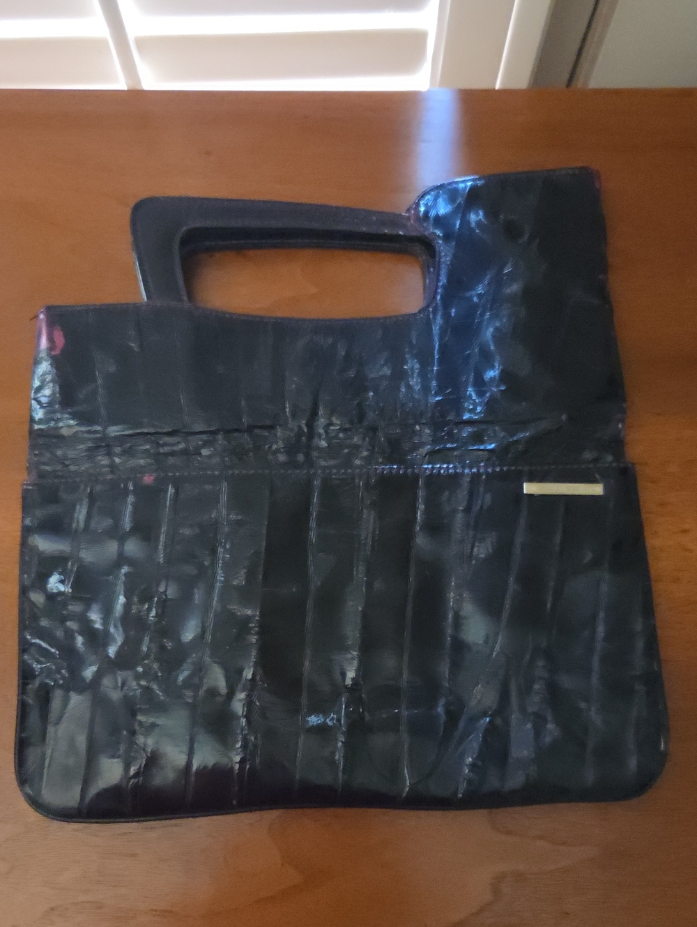 Vintage United Colors Of Benneton Structured Handle Bag